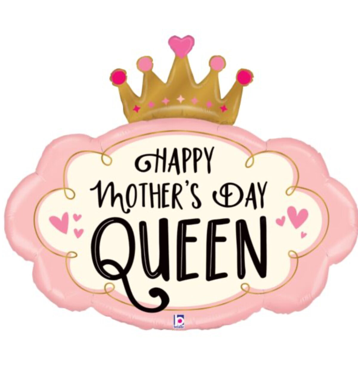 37" Mother's Day Crown Balloon