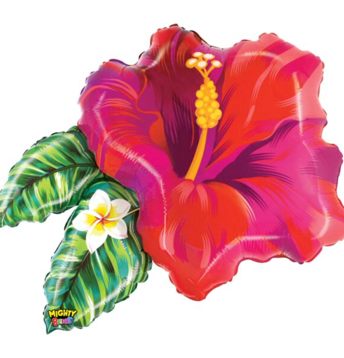 26" Mighty Tropical Flower Balloon #207- Red