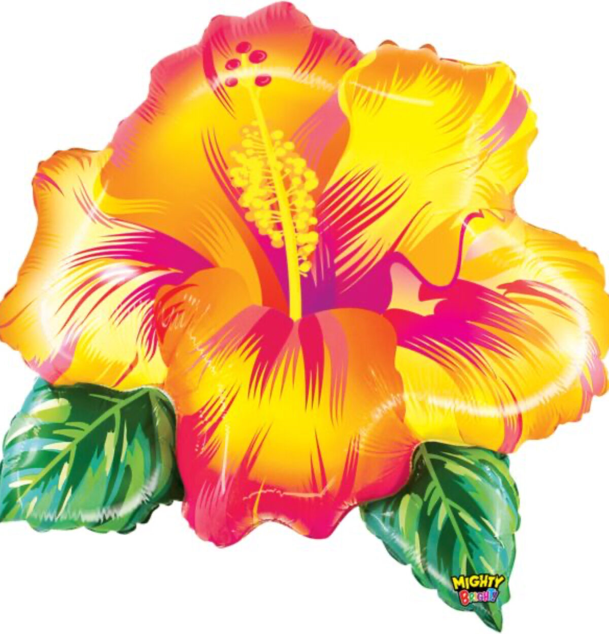 26" Mighty Tropical Flower Balloon #207 - Yellow