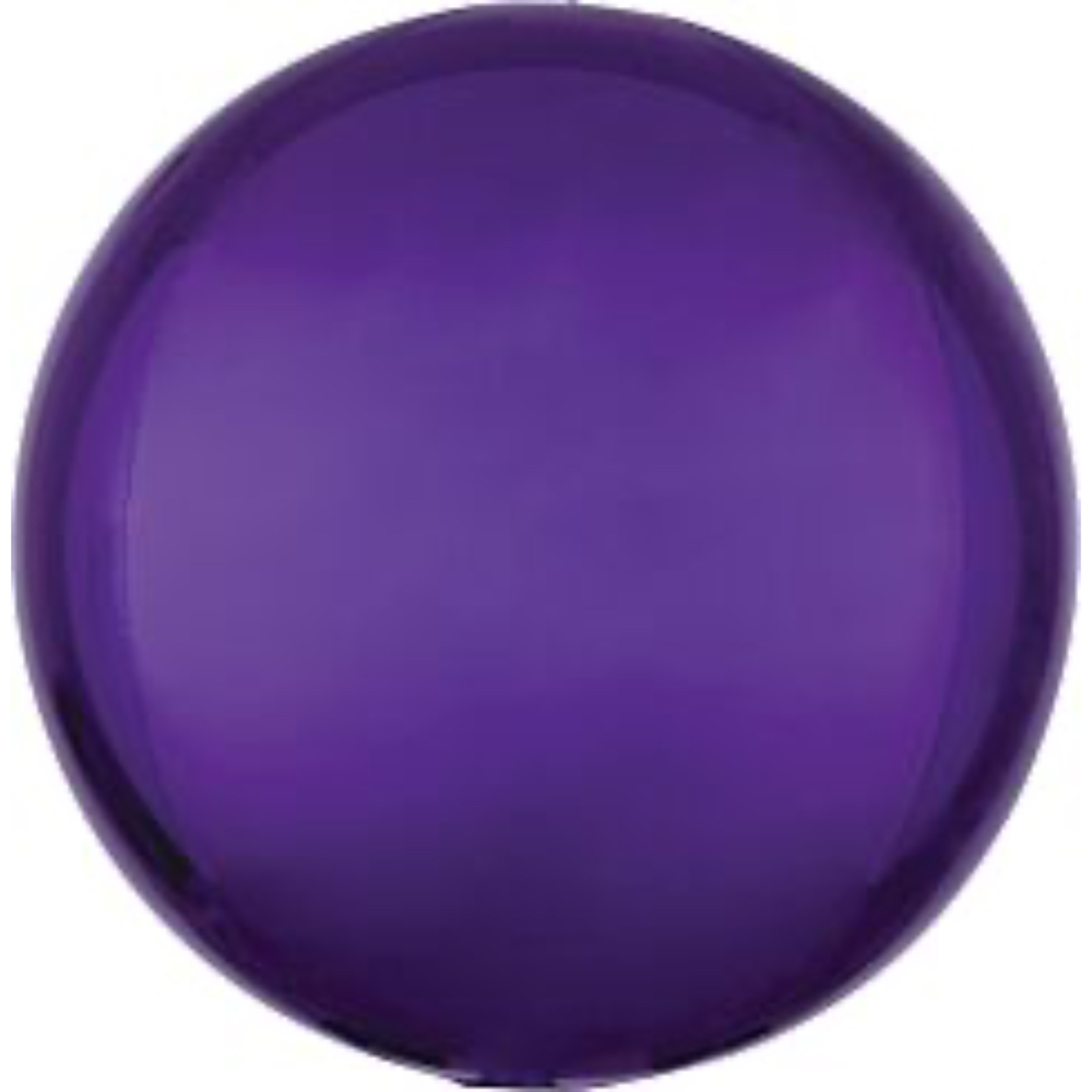 28207-2.jpg 16" Orbz Purple Balloon - Image 1