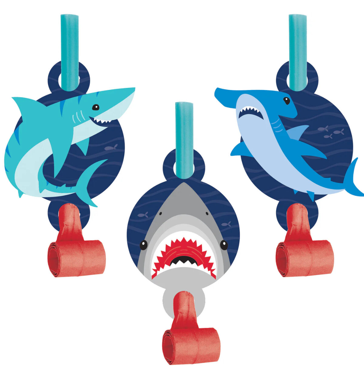 Shark Party Blowouts 8ct.