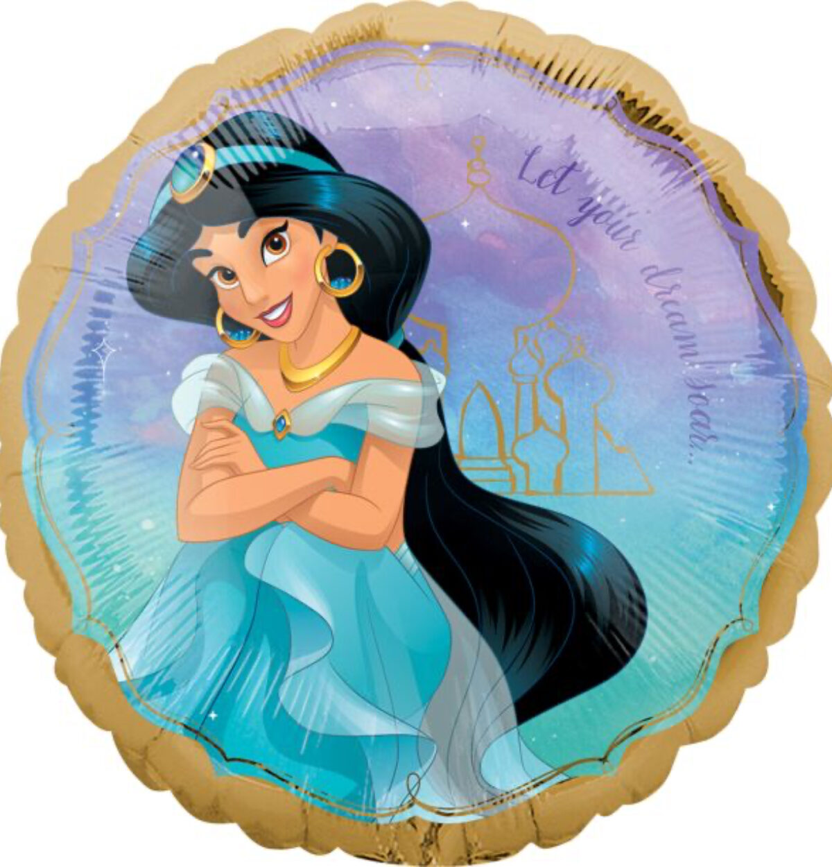 18" Aladdin Jasmine Once Upon Time Balloon #146