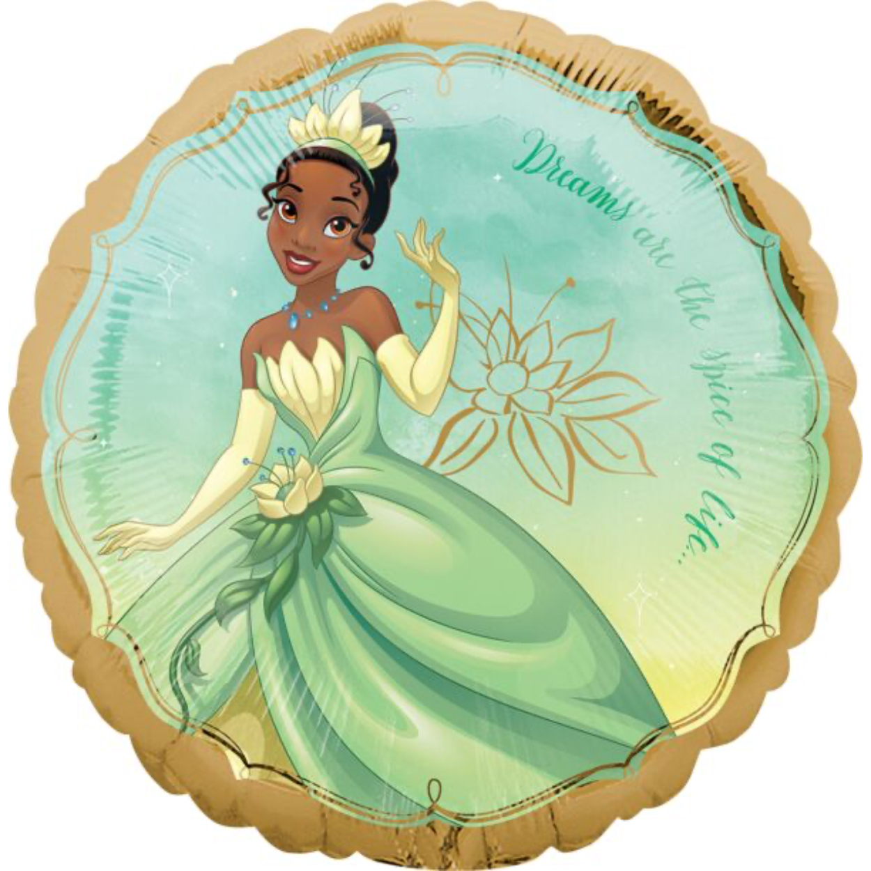 39805-2.jpg 18" Princess Tiana Balloon #10 - Image 1