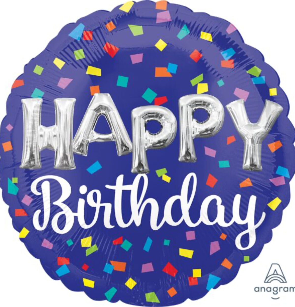 17" Hbday Balloon Letters #155