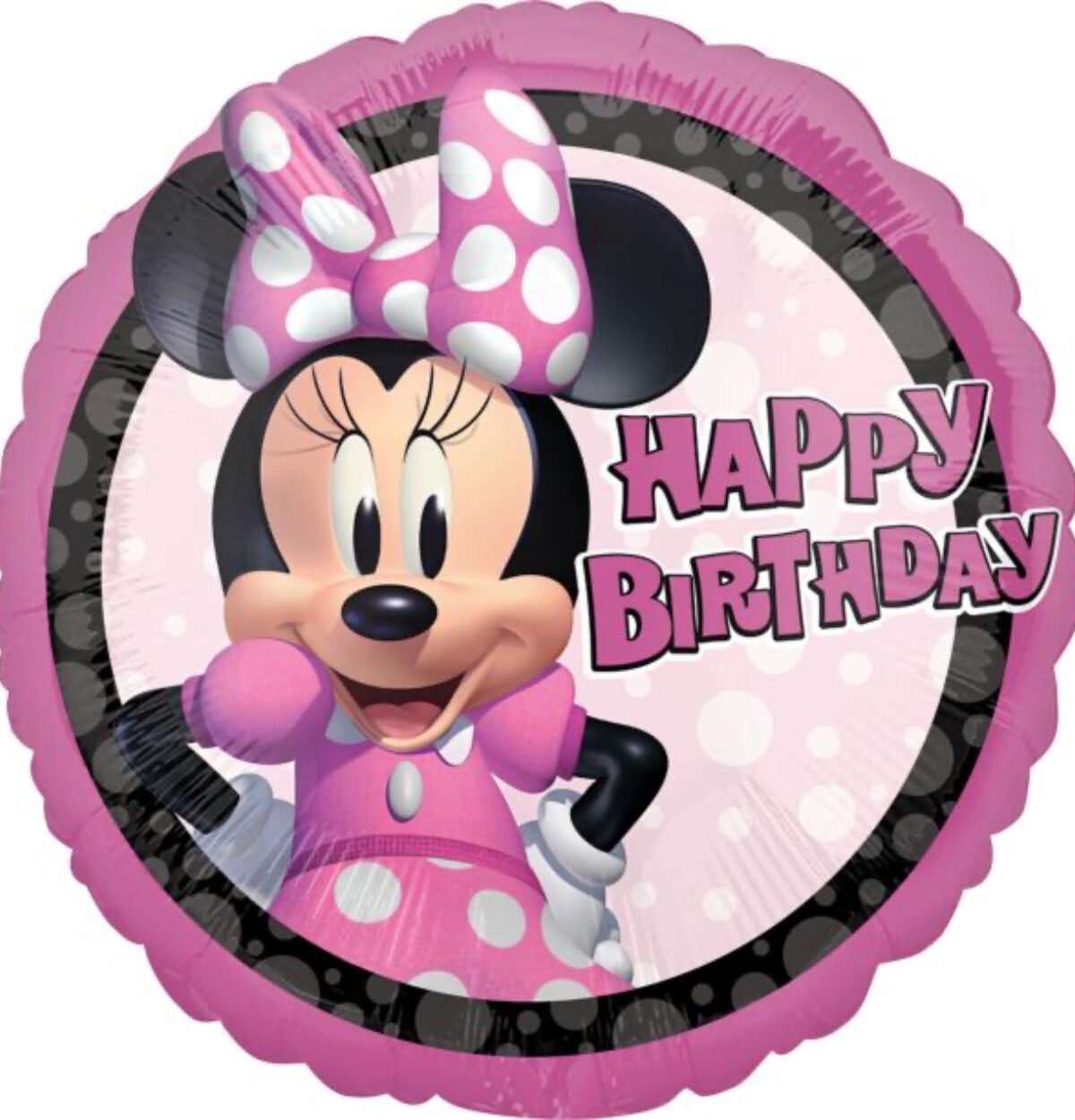 18" Minnie Mouse Forever Bday Balloon #6