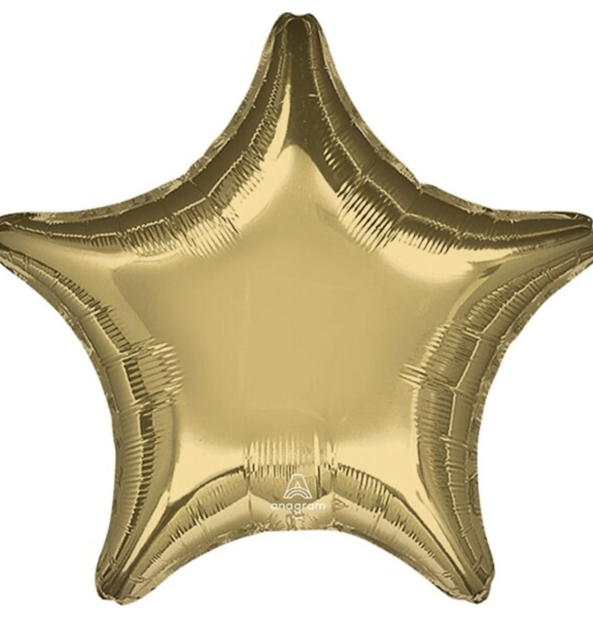 18"  Gold Star Balloon #760