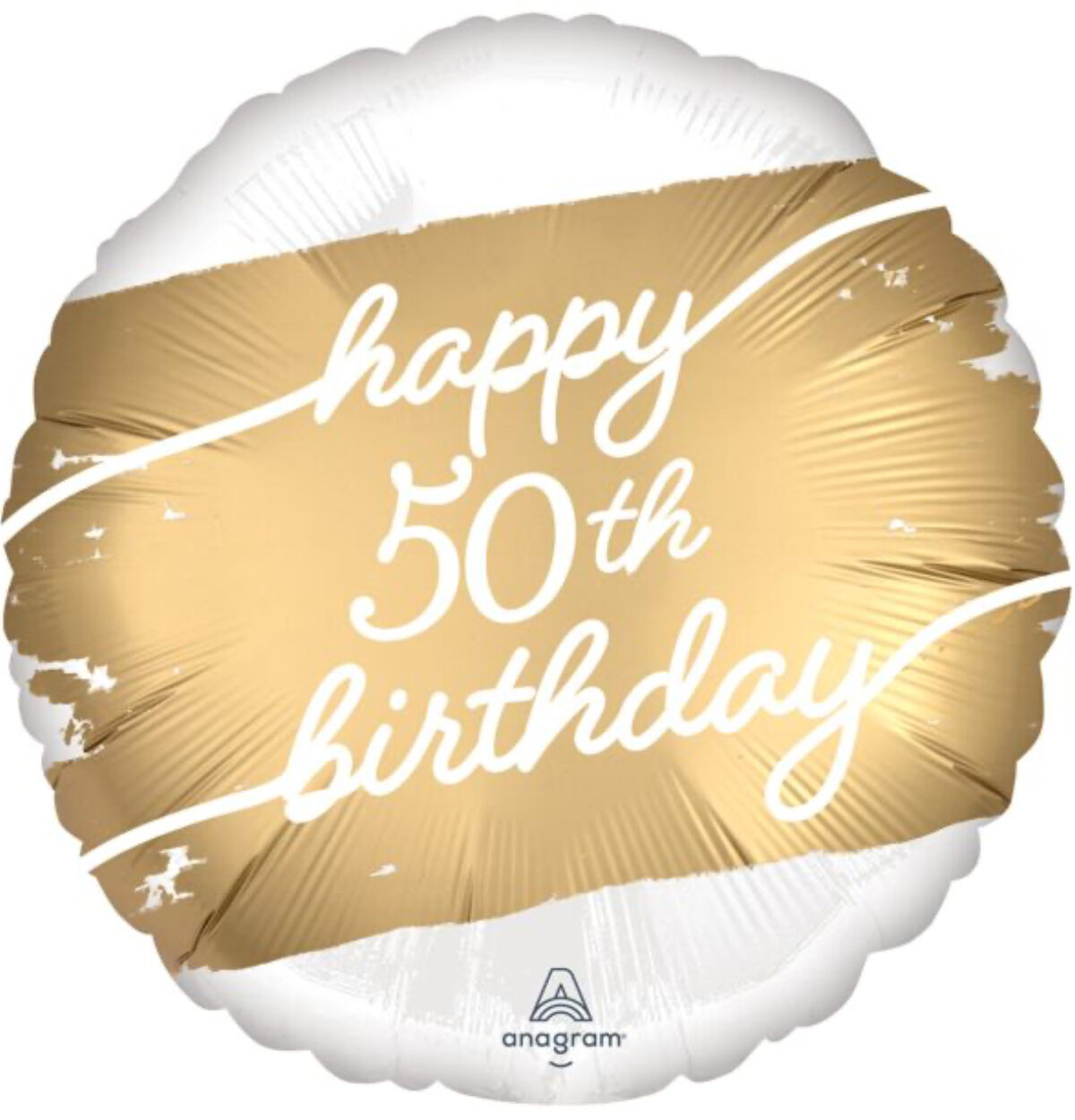 18" 50th Birthday Balloon Pkg.
