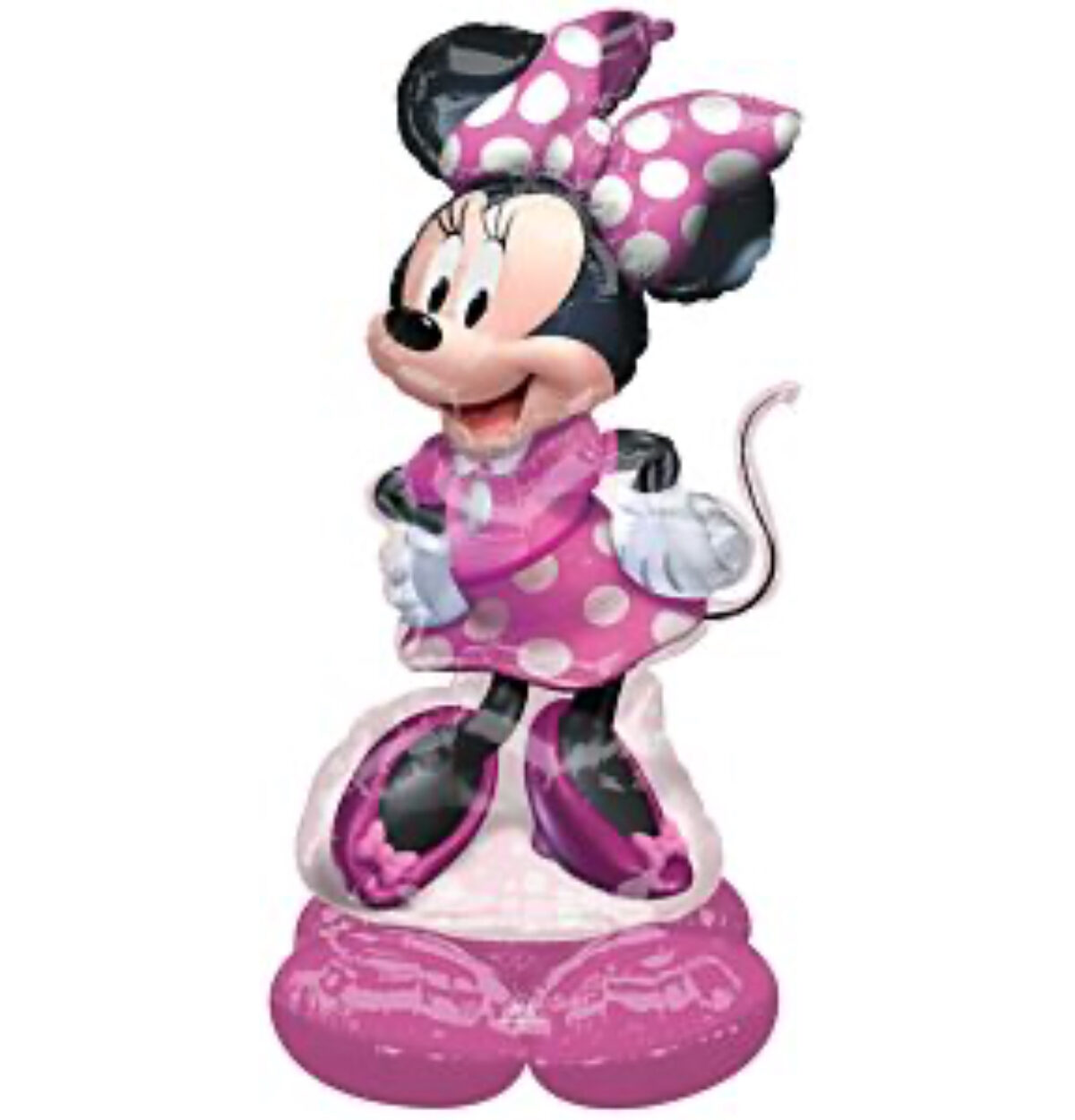 48" MINNIE FOREVER AIRLOONZ BALLOON PACKAGE AIR-FILLED BALLOON