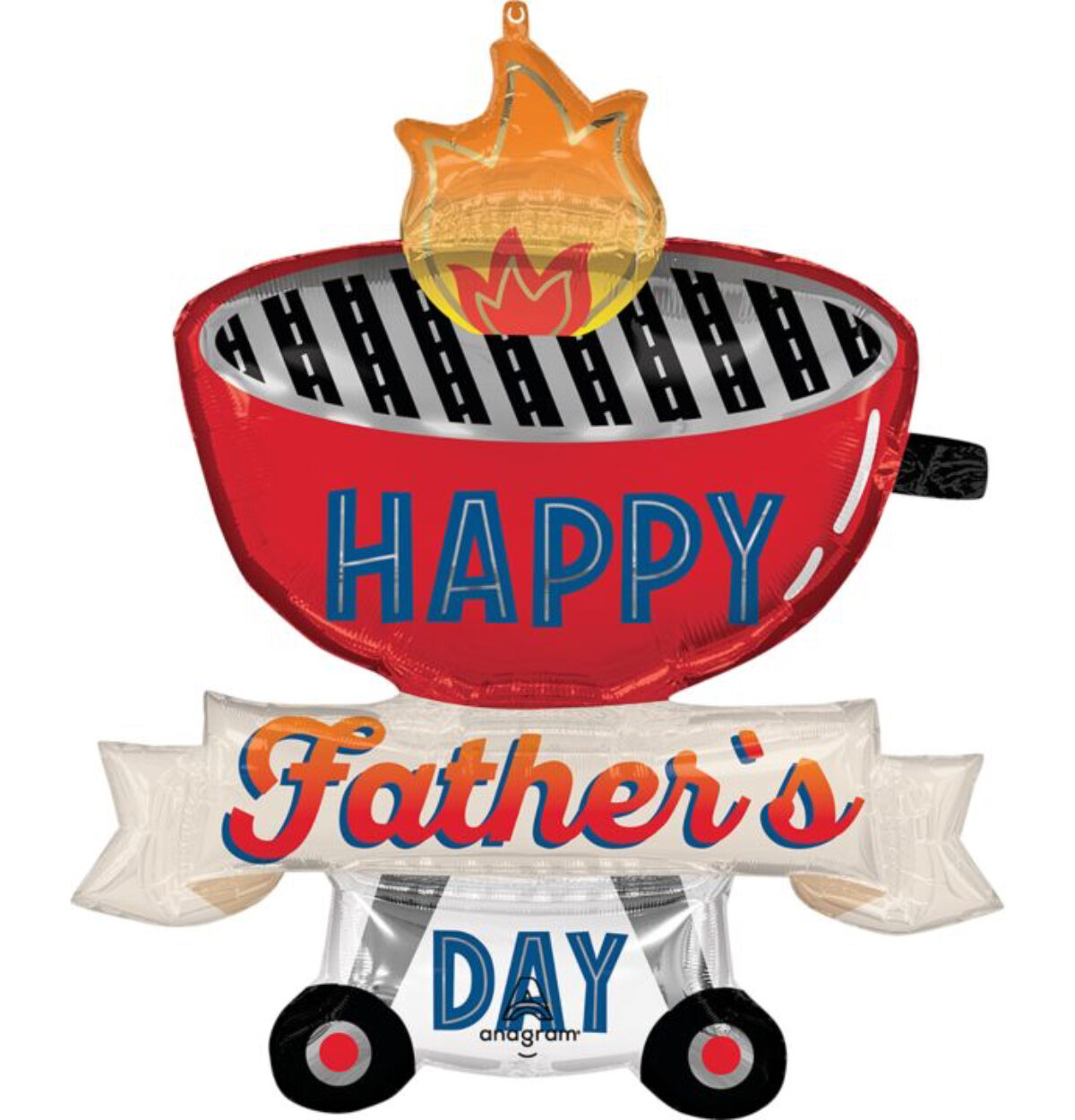 30" Happy Father's Day Grill Balloon