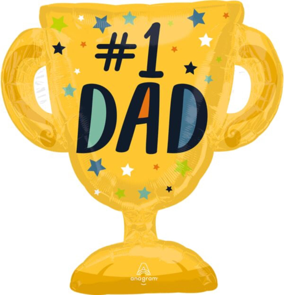 27" 1 Dad Trophy Balloon