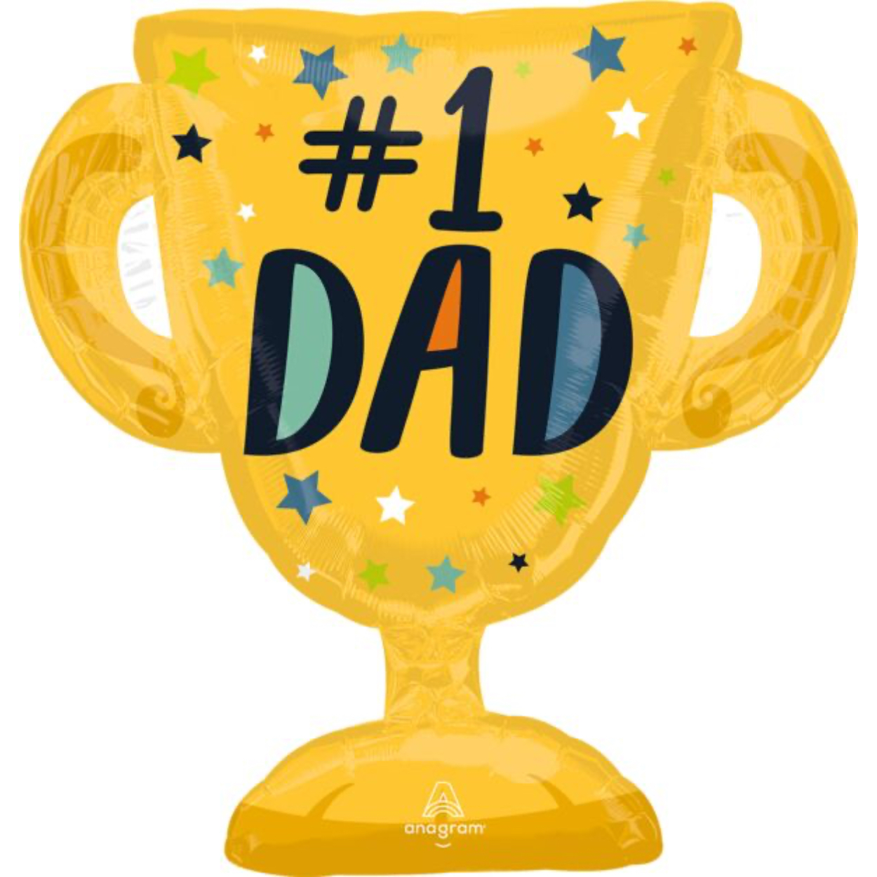 47578_1-2.jpg 27" 1 Dad Trophy Balloon - Image 1
