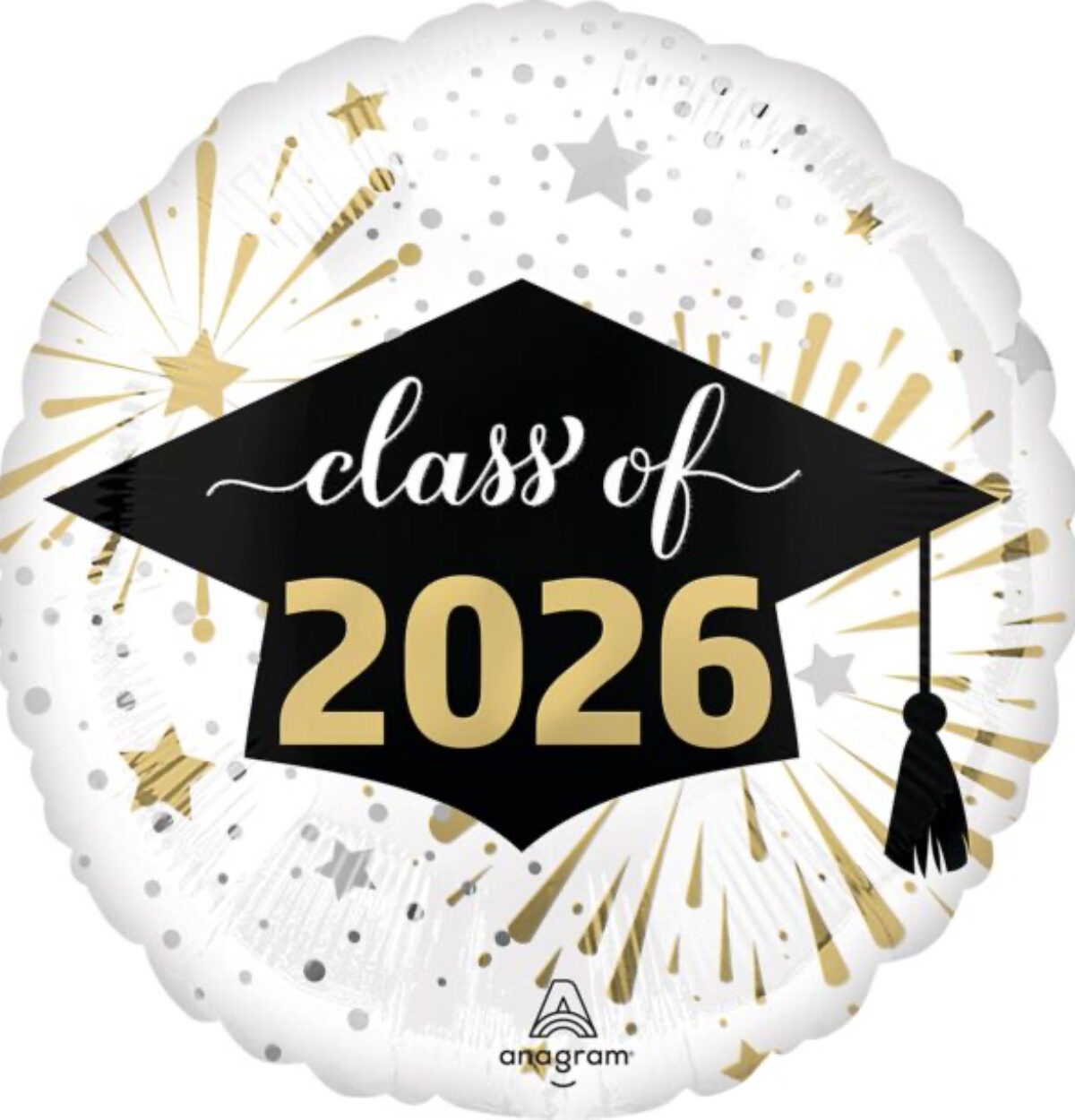 18" Class Of 2026 Balloon #494