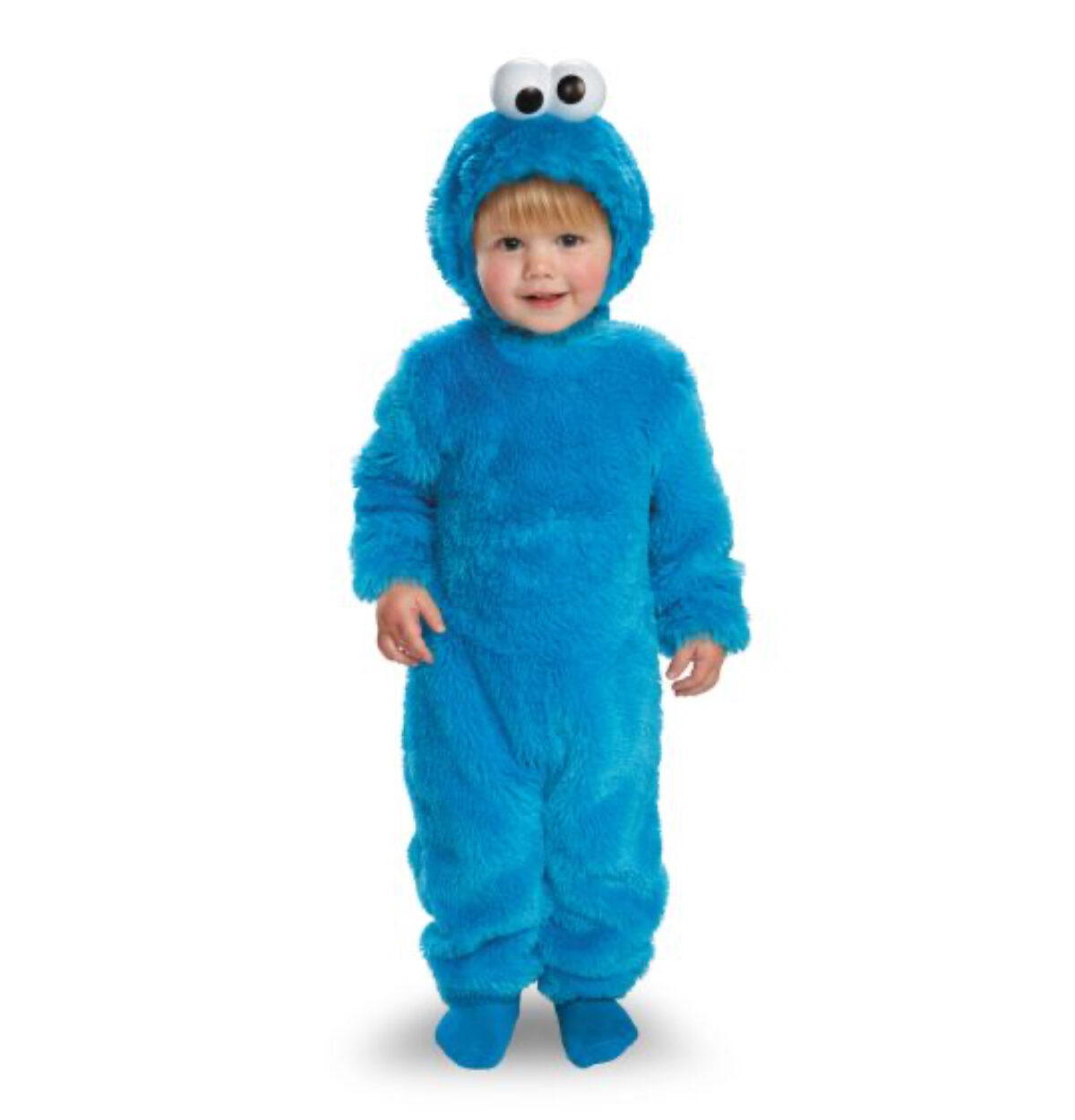 COOKIE MONSTER LIGHT-UP MOTION COSTUME CHILD SMALL 2T