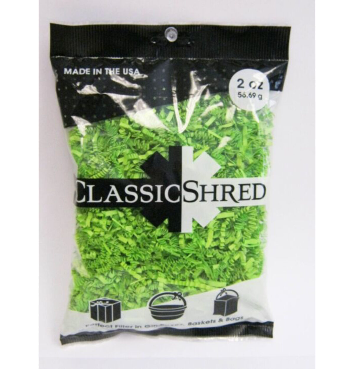 Lime Green 2oz Paper Shred