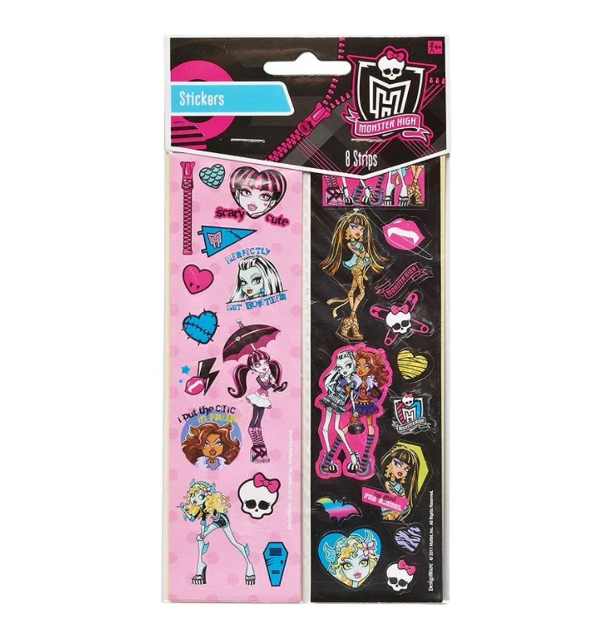 Monster High Sticker Strips - 8ct.