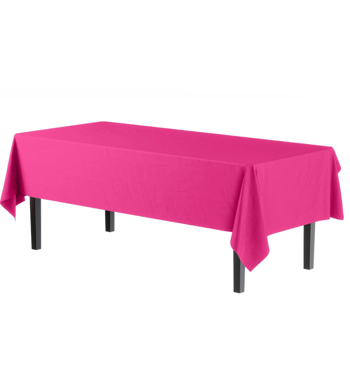 Hot Magenta Cerise Plastic Table cover 54"x108"