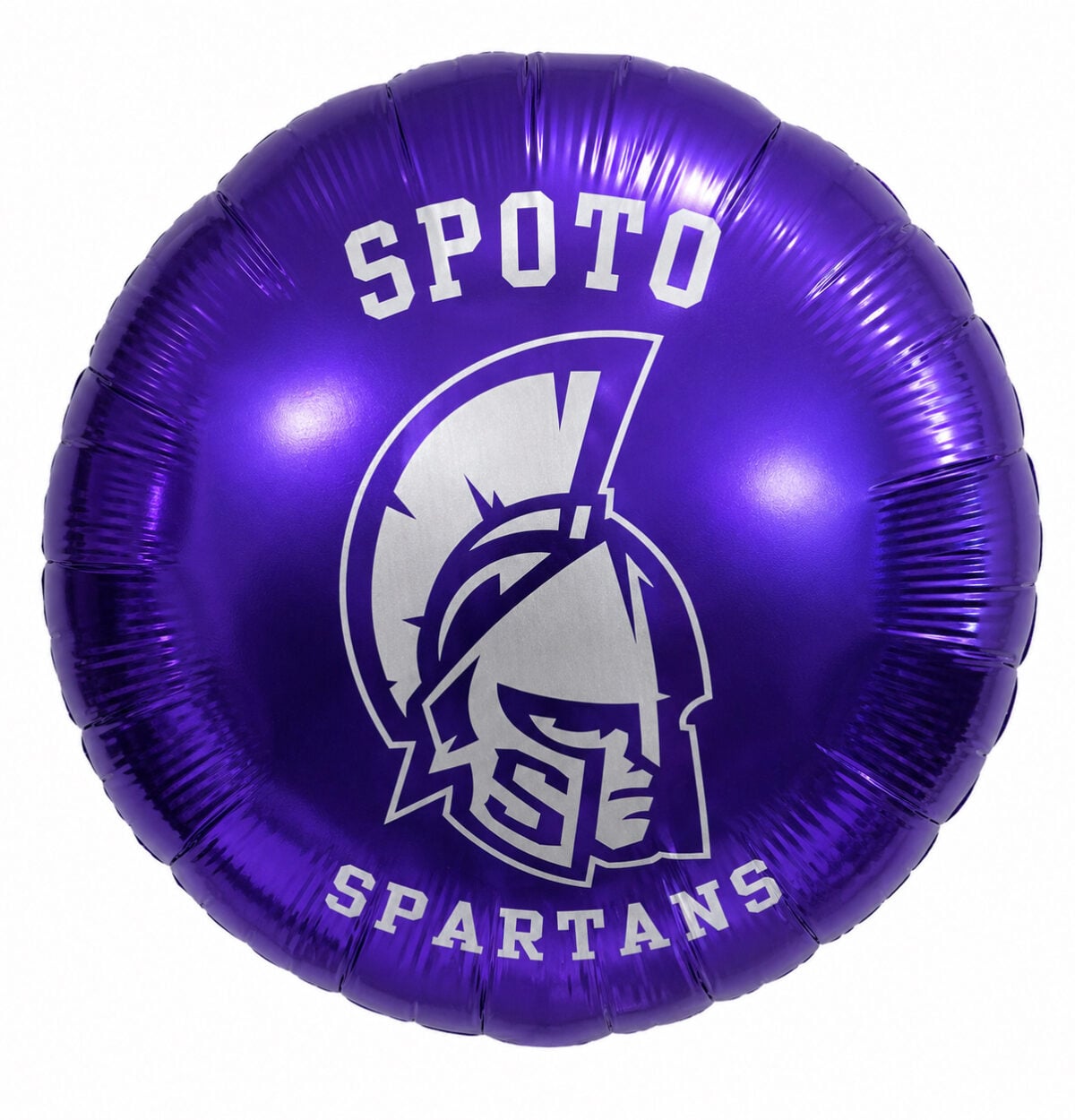 18" Spoto  High Round Balloon - School Logo