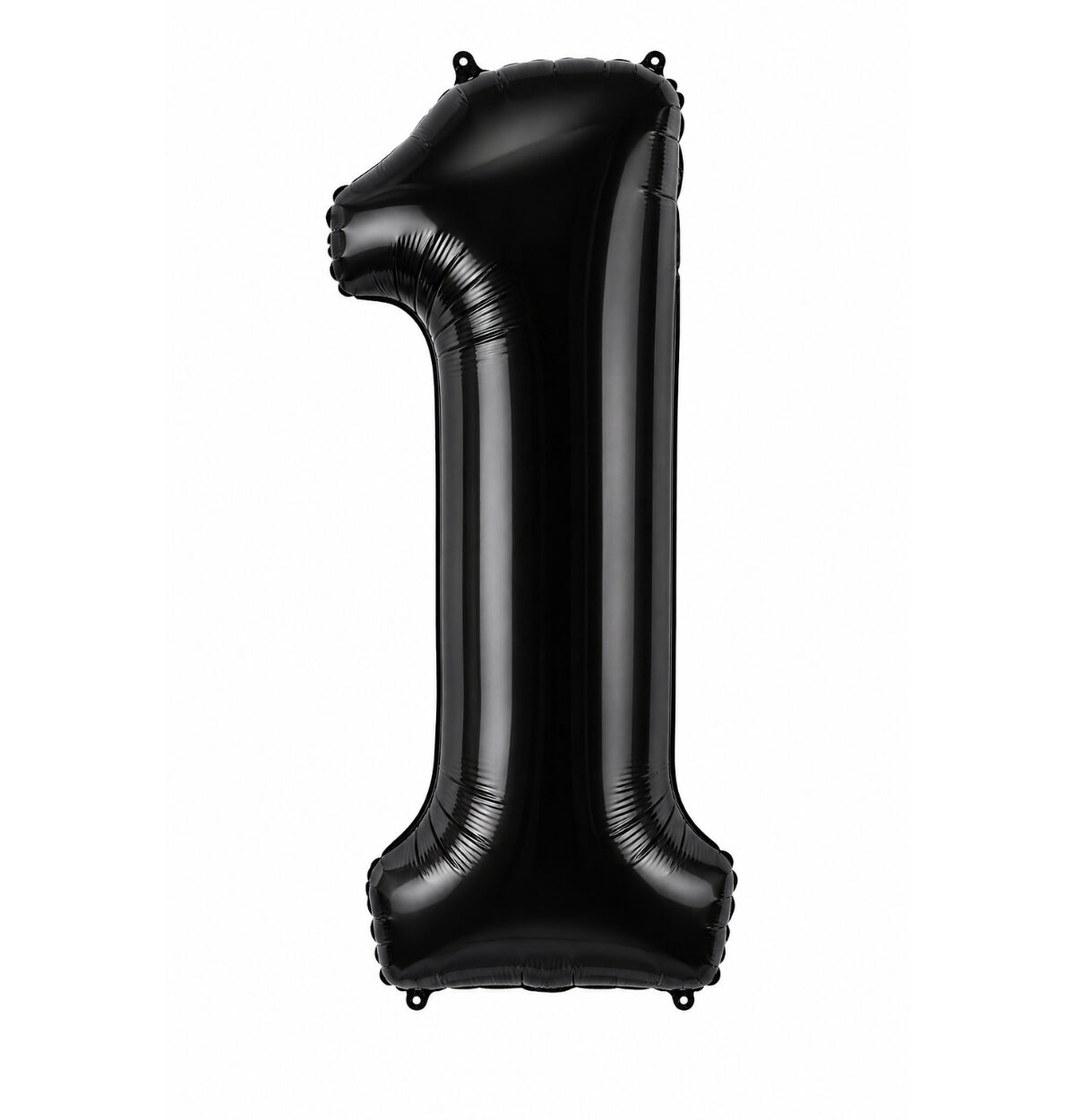 34" Black Number 1 Foil Balloon