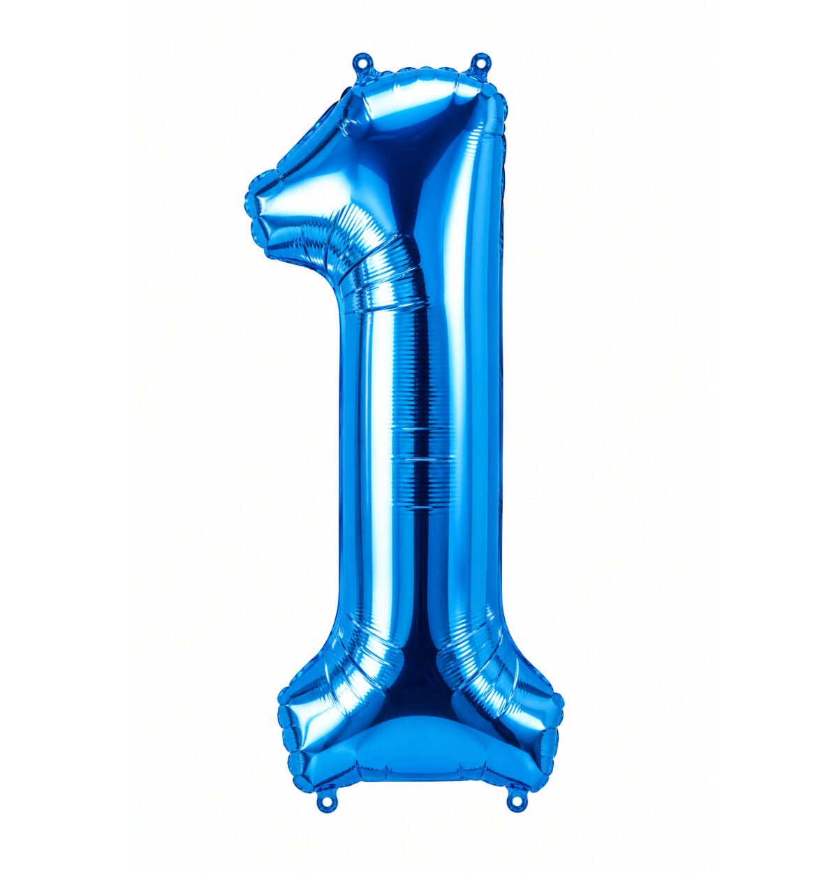 34" Blue Number 1 Foil Balloon