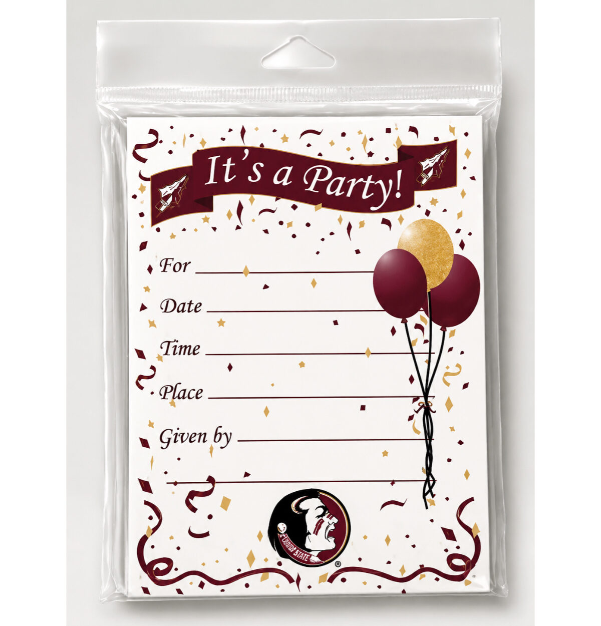 Florida State Invitations - 8ct.