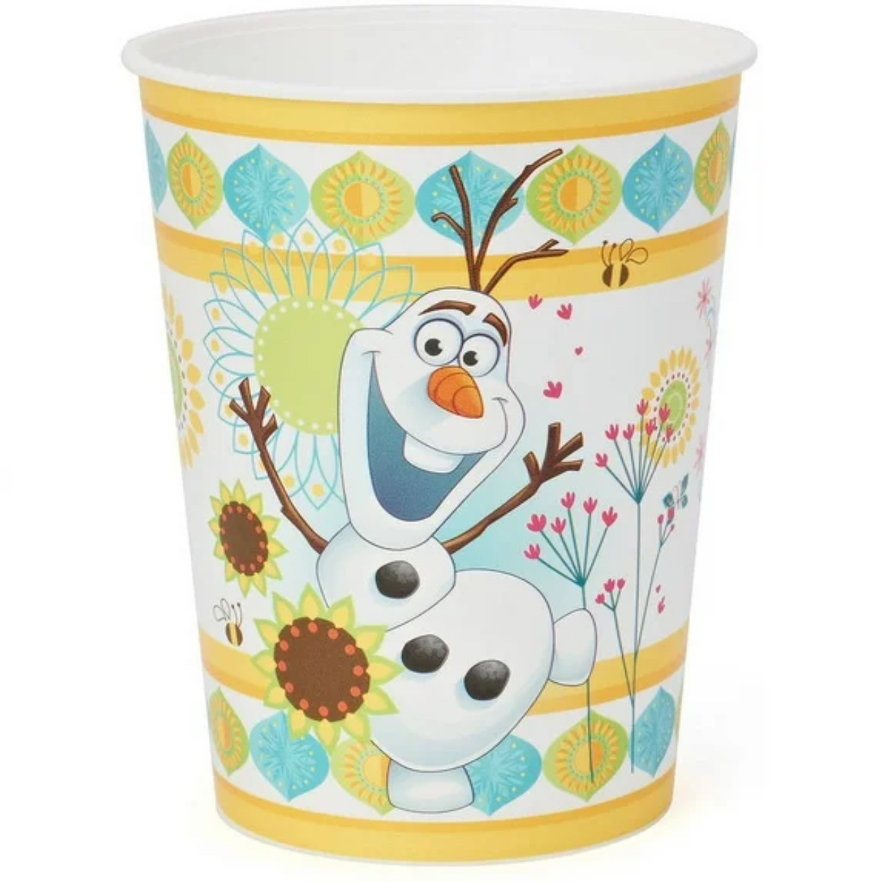 Frozen-Fever-Plastic-Party-Cup-16-oz_b76e6de0-8138-436d-b008-c6c9b823b474-3414bb04e54e4b23af60ce92da.jpg Frozen Fever Favor Cup - Image 1