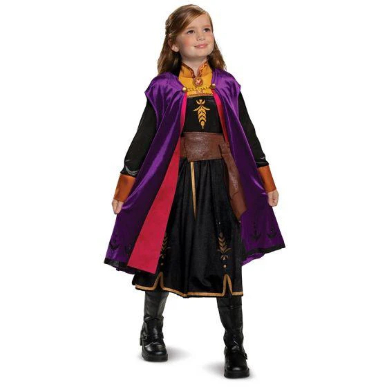 FrozensAnna-jpg.jpg Frozen Anna Traveling Deluxe Adult Costume L 12-14 - Image 1