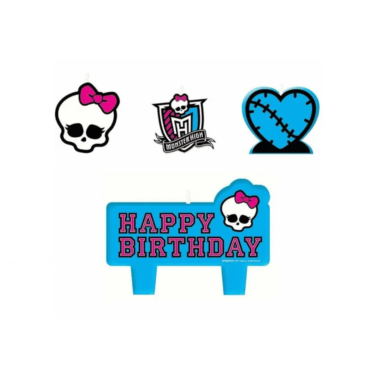Monster-High-Mini-Molded-Candles-4pk_01ddd7f0-3bbb-47d5-ac29-d30cb9b0d333-ef1fb8442dd6e1fea5140abb43.jpg Monster High Bday Candles - Image 1