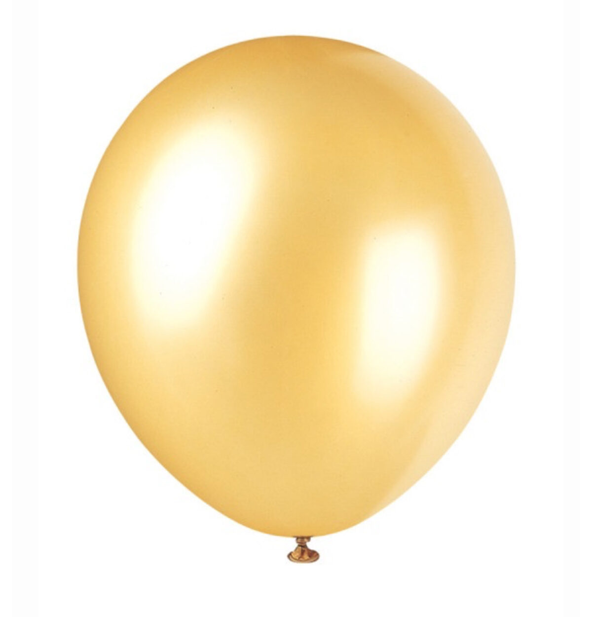 Gold Latex Balloons - 12 in, 72 ct.