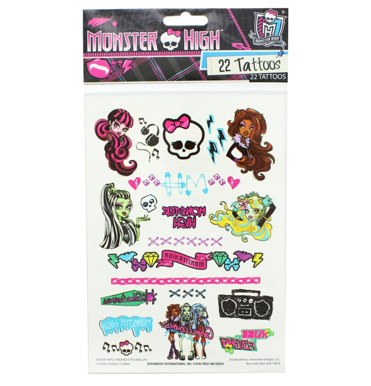 Monster High Tattoos
