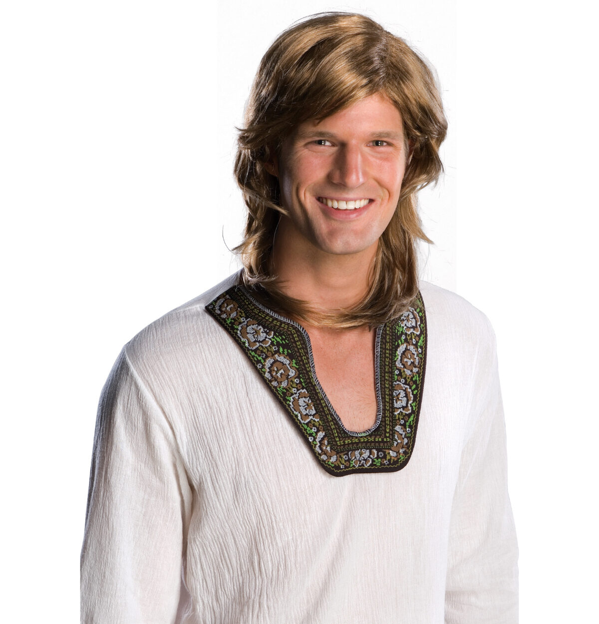 70s Guy Wig Brown
