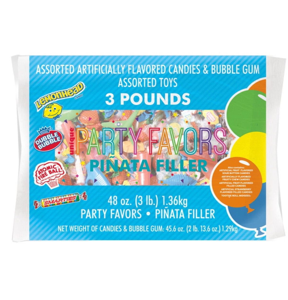 Boy Pinata Candy Filler - 3 lbs.