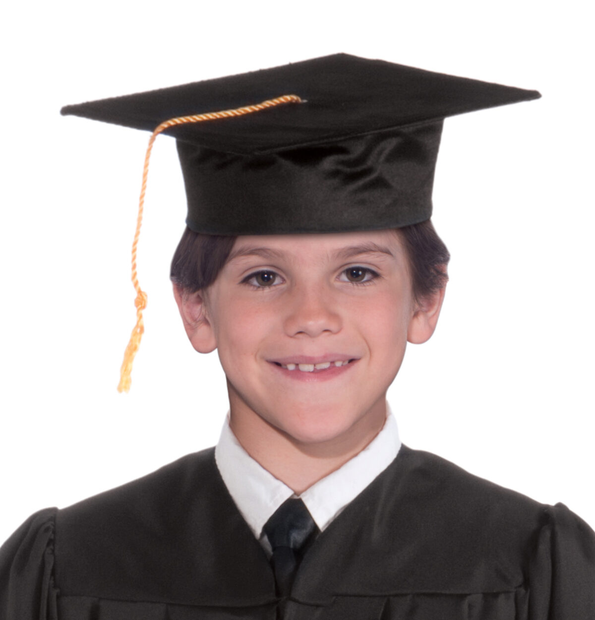 Graduation Cap-Child-Black