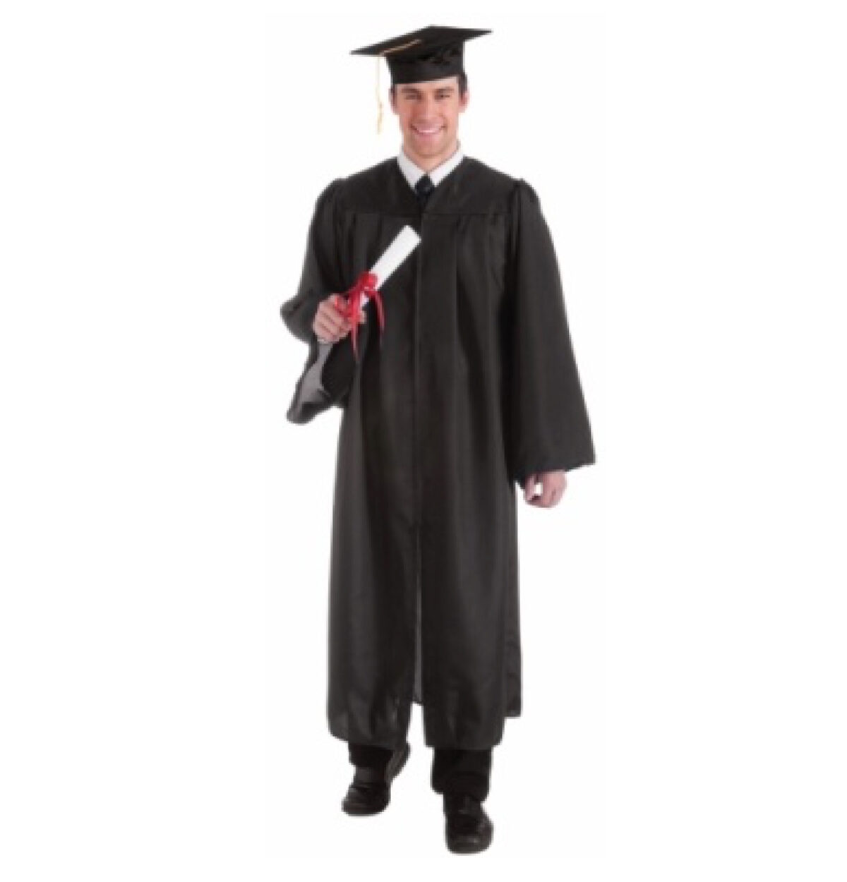 Graduation Robe - Adult - Black