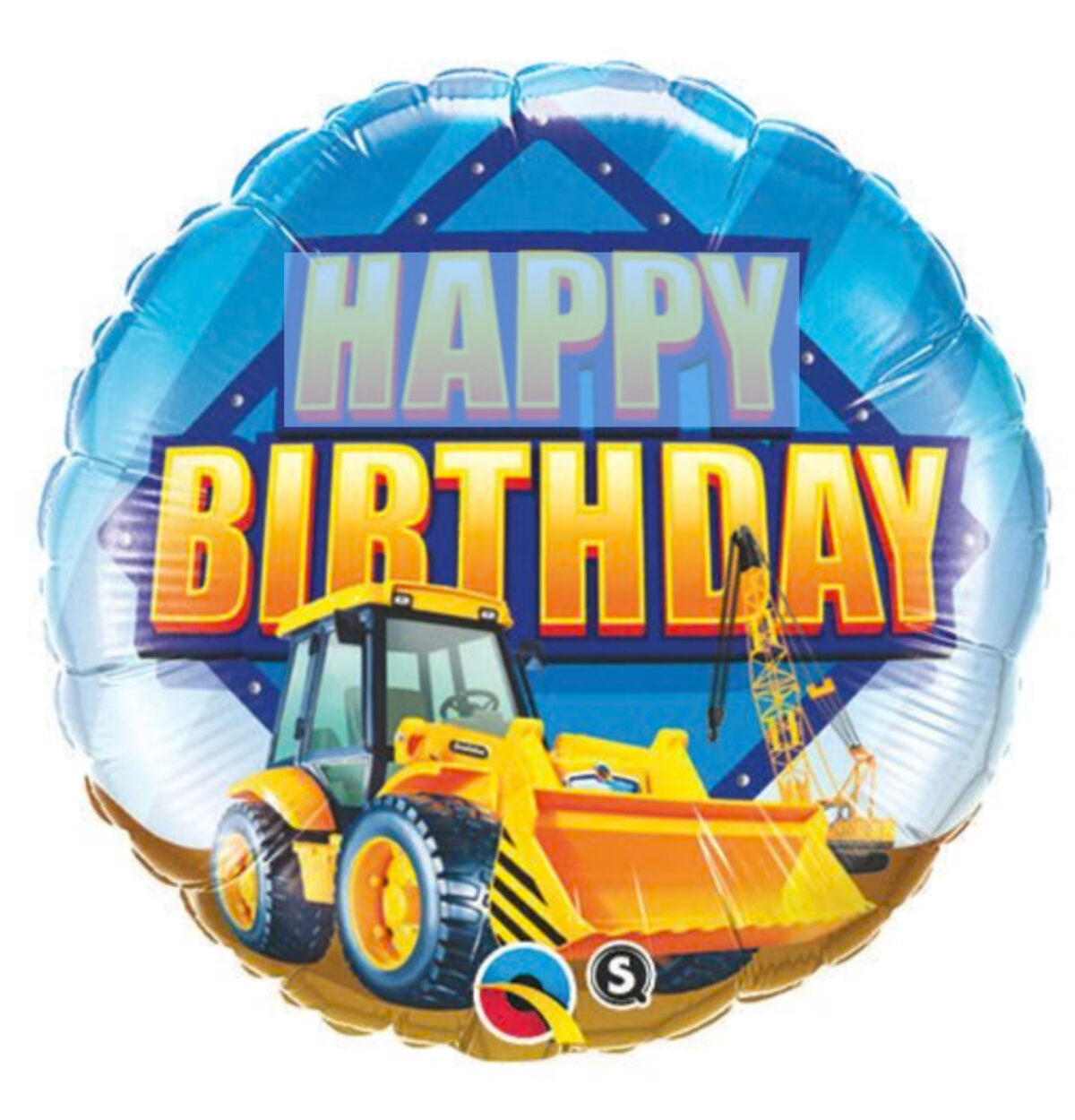 18 Construction Birthday Balloon #209