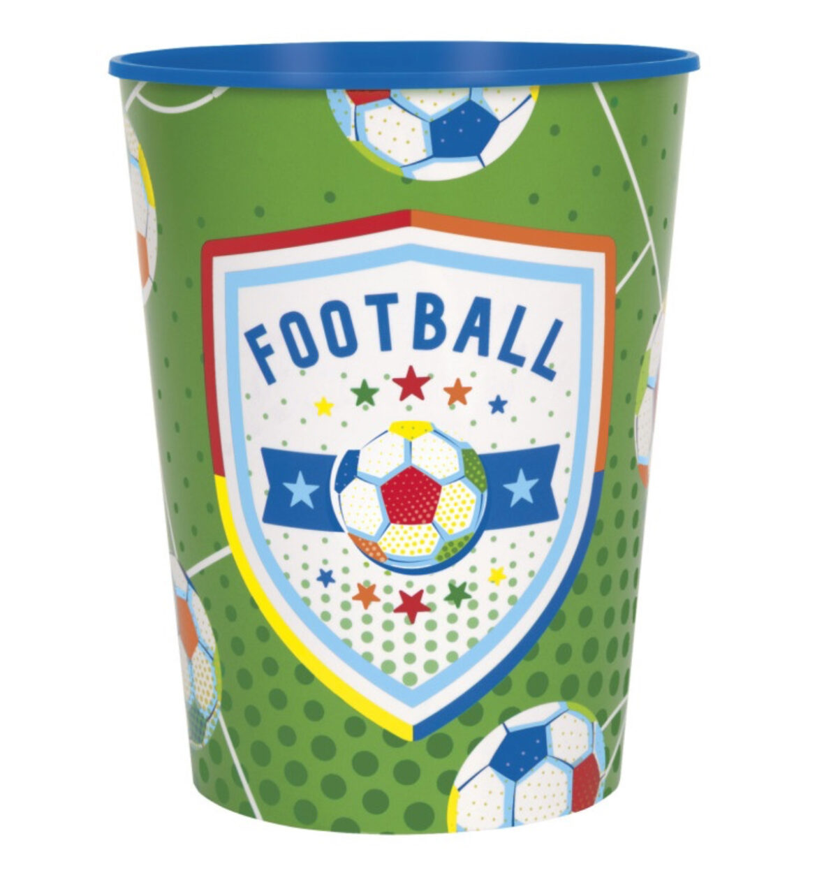 World Game Soccer "Football" 16oz Plastic Stadium Cup
