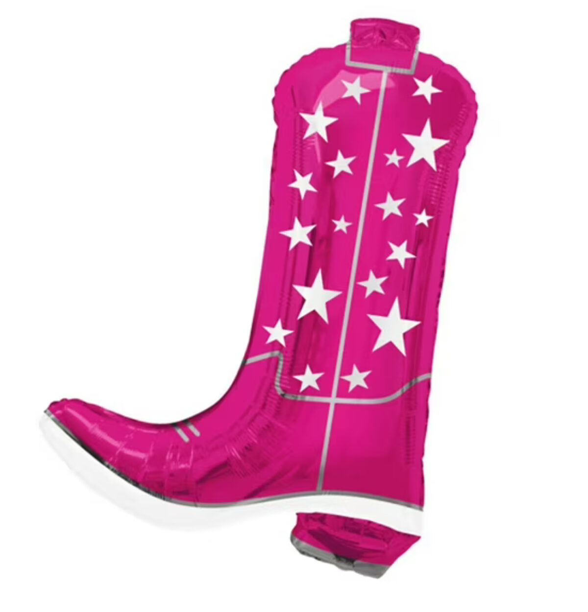 Tuftex 26" Cowgirly Pink Boot Foil Balloon