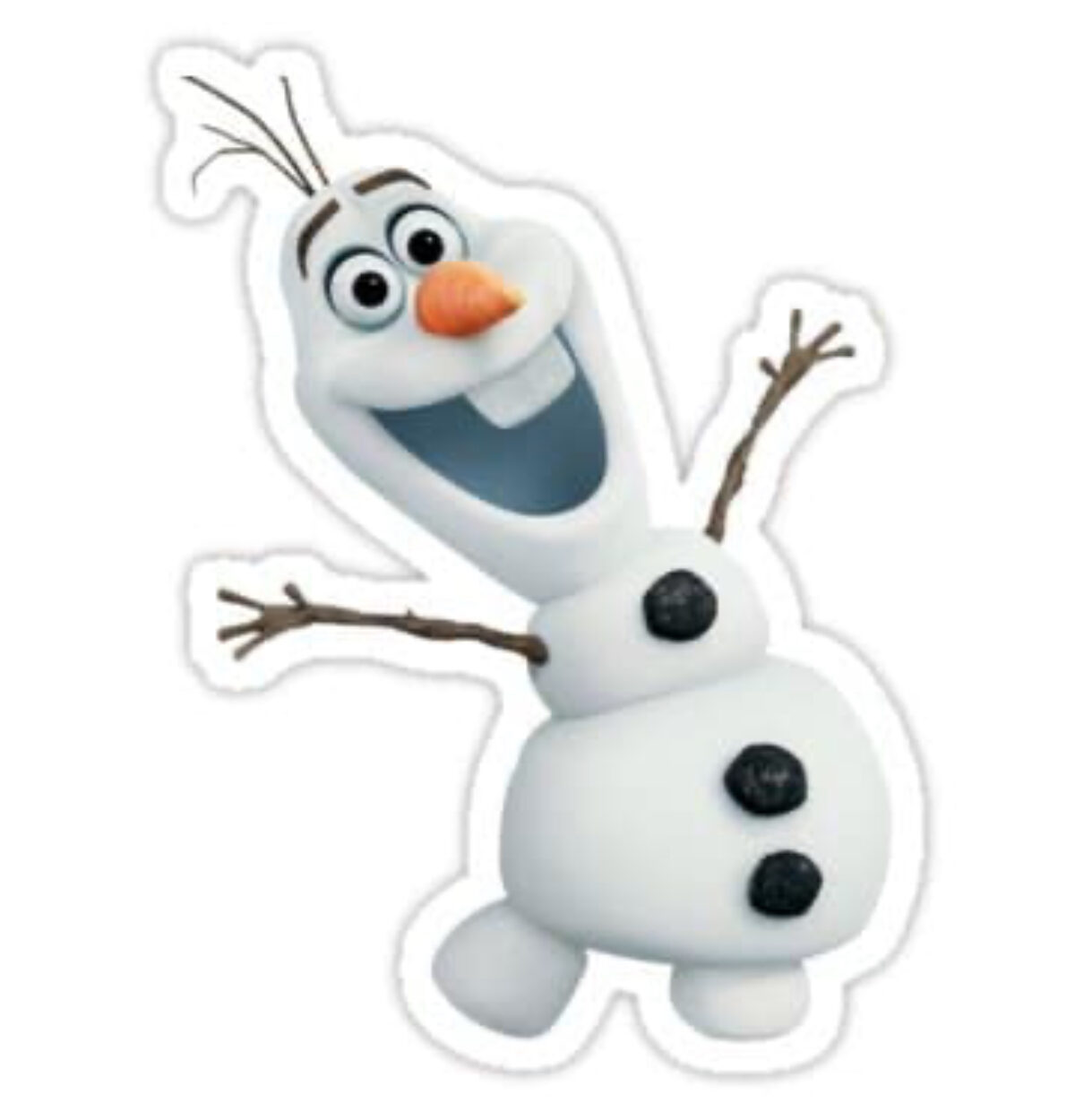 Frozen Olaf Jumbo Sticker