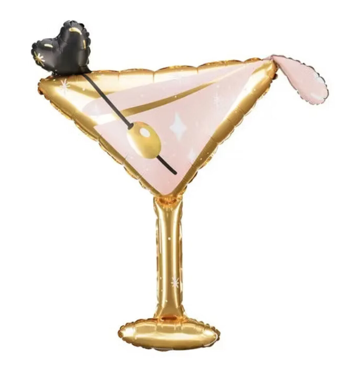 50" FOIL BALLOON MARTINI GLASS (126X93CM)