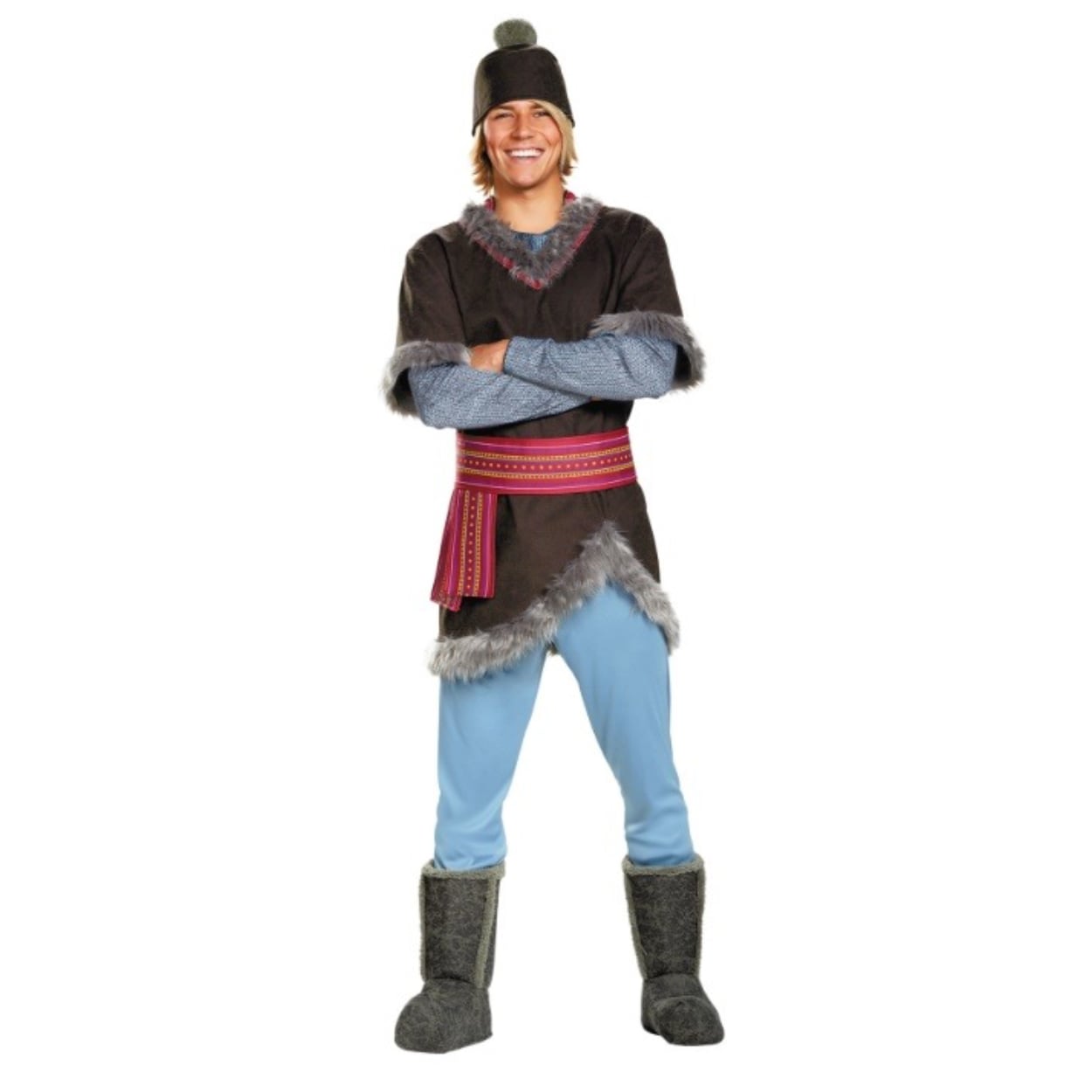 frozen-kristoff-deluxe-adult-costume-2.jpg Frozen KRISTOFF DELUXE ADULT Costume L/XL (42-46) - Image 1