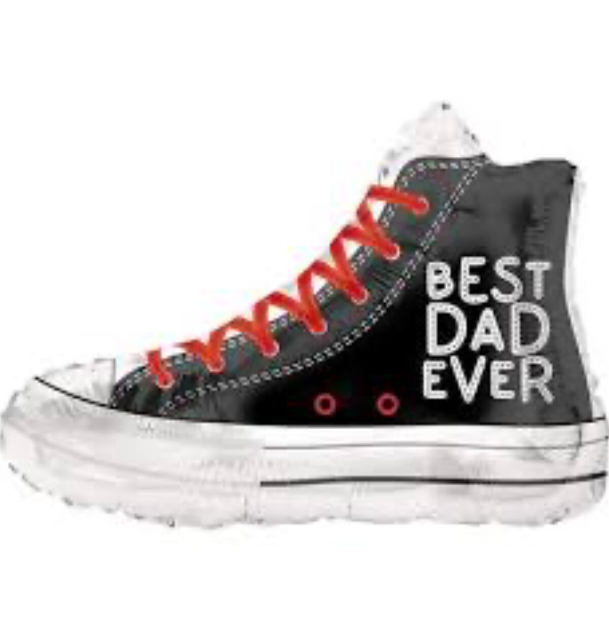 28" Best Dad Ever Sneaker Balloon