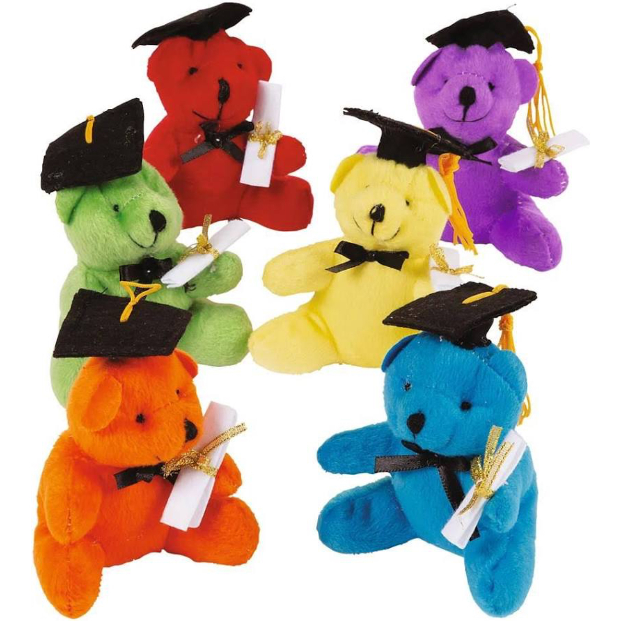 shopping-60.jpg Graduation Stuffed Bears with Diploma Pocket 1 PC - Image 1