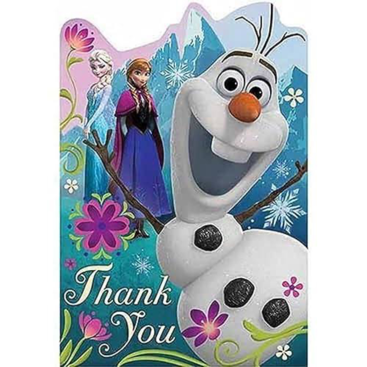 shopping-65.jpg Frozen Thank You Cards - Image 1