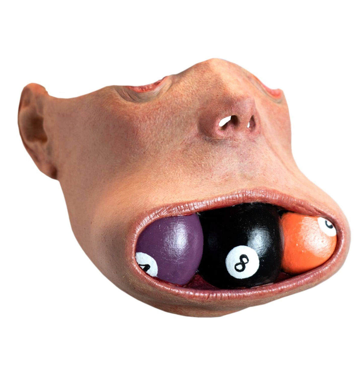 3 Ball Charlie Latex Mask
