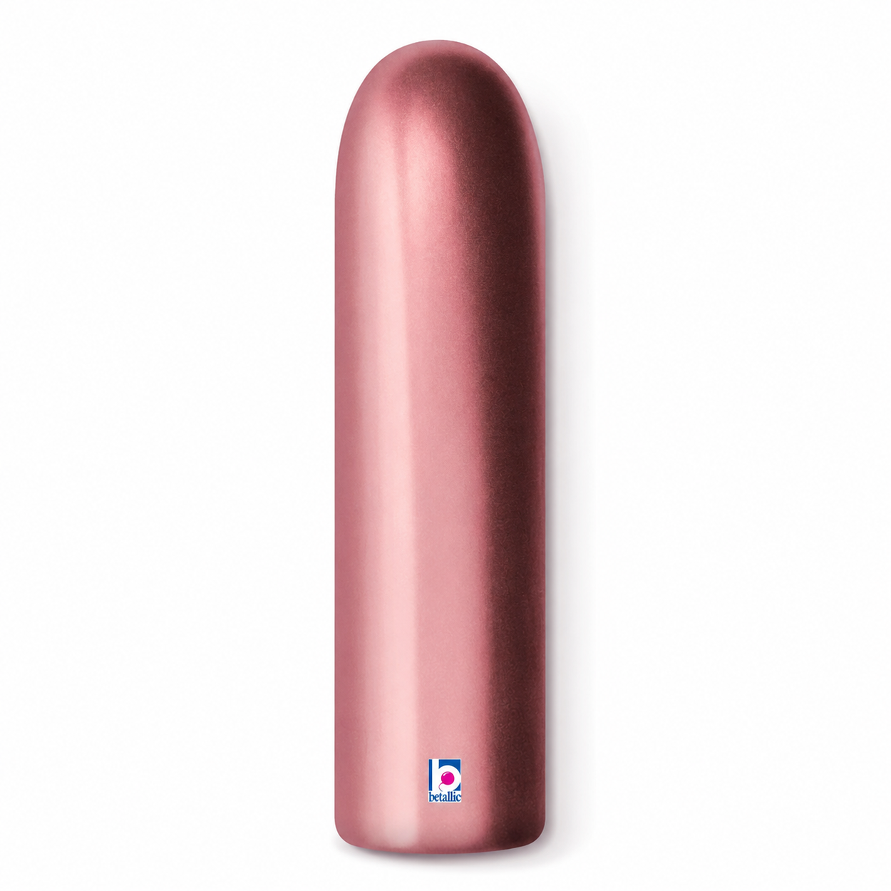 sleek_metallic_rose_cylinder_1250x1250.png Sempertex 260B Reflex Pink Latex Balloons, 50 ct. - Image 1