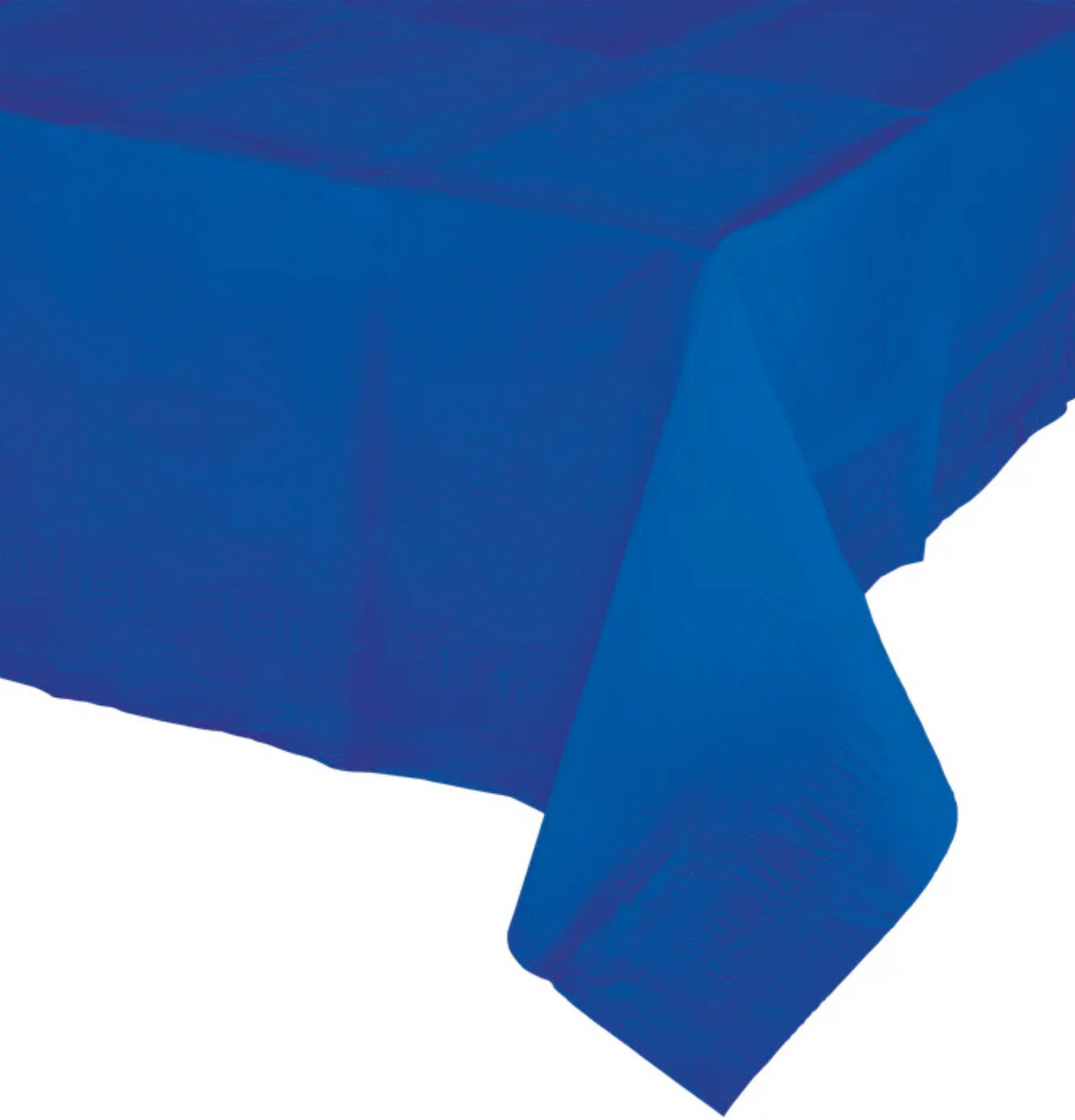 Cobalt Blue Tissue-Poly Table Cover 54"x108"