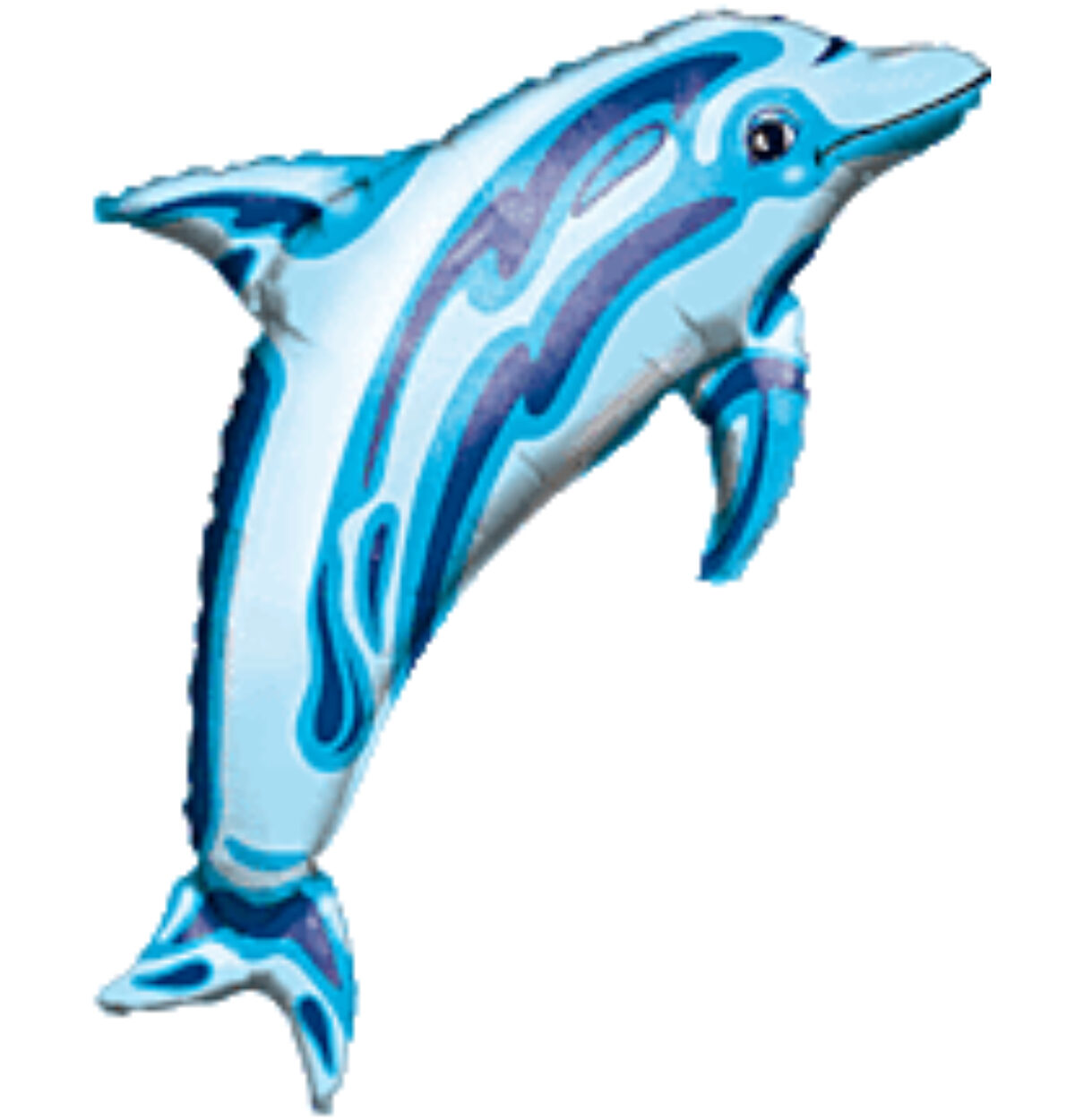 37" Blue Dolphin Balloon #205