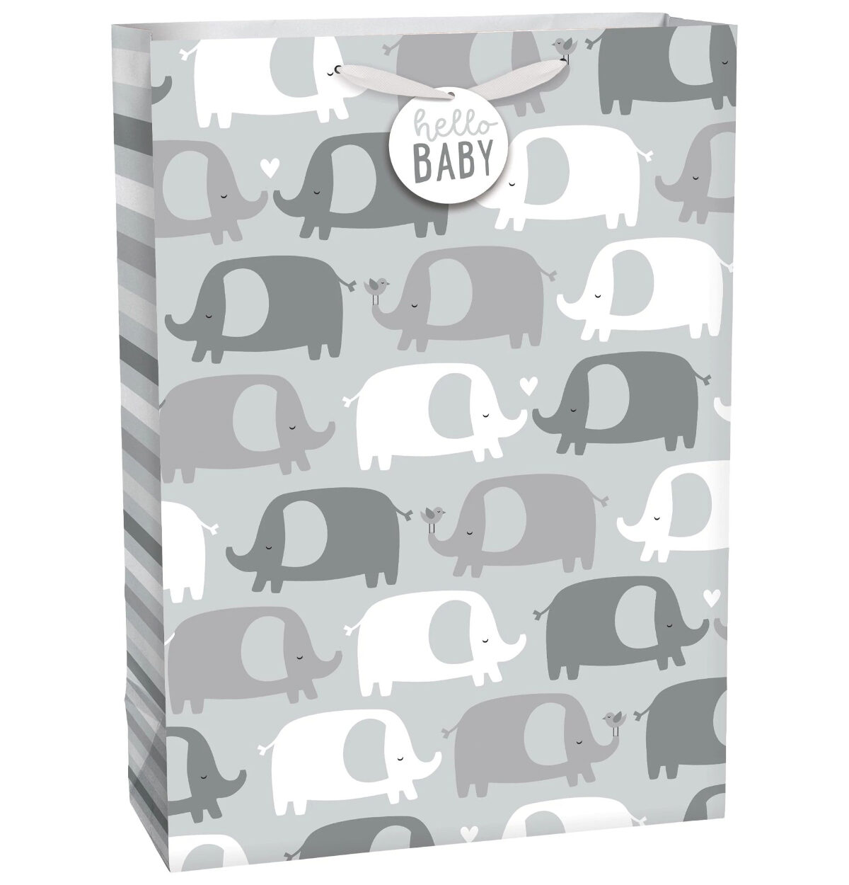Extra Large Gift Bag - Gender Neutral Elephants