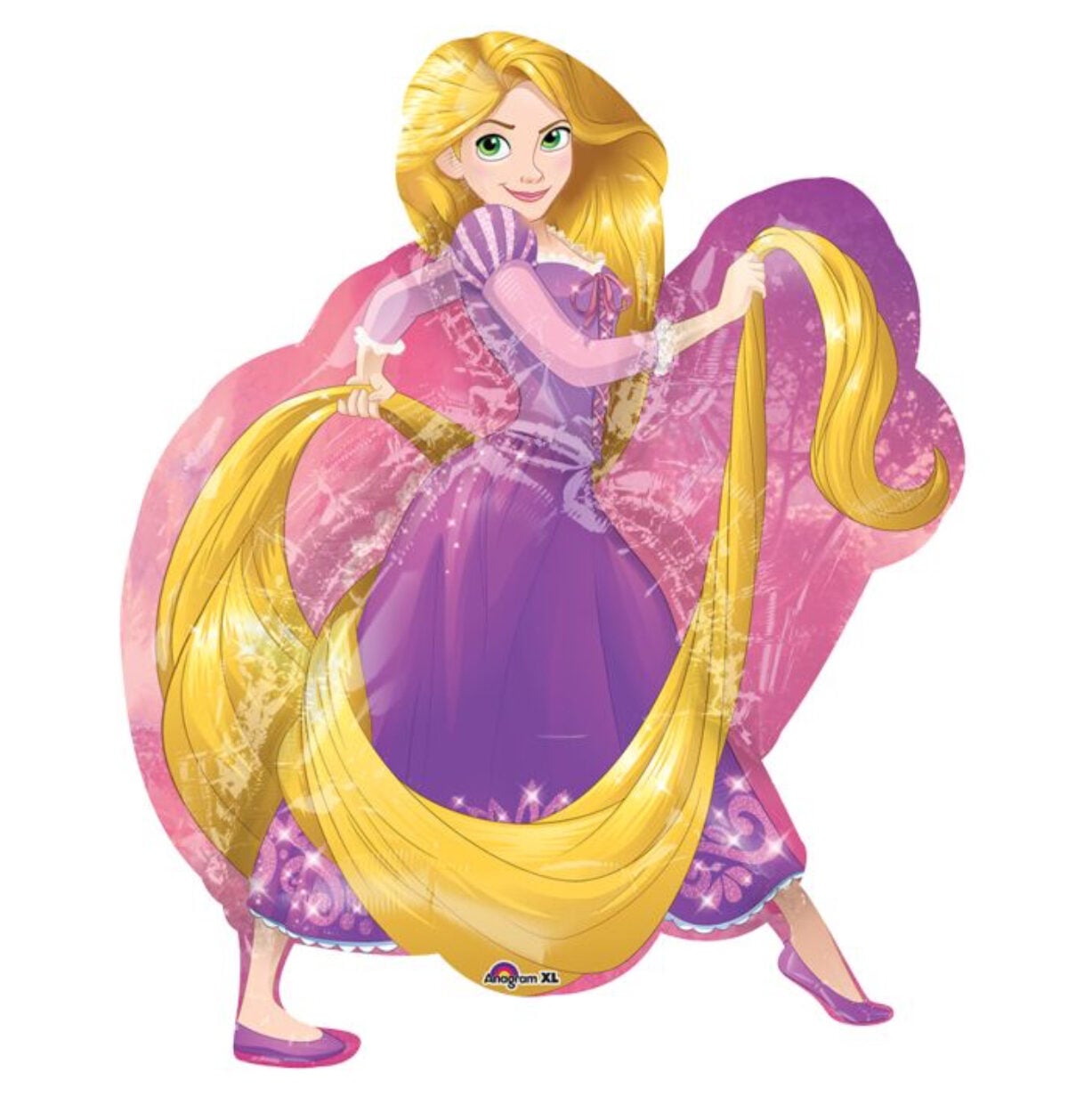 31" RAPUNZEL SHAPE BALLOON