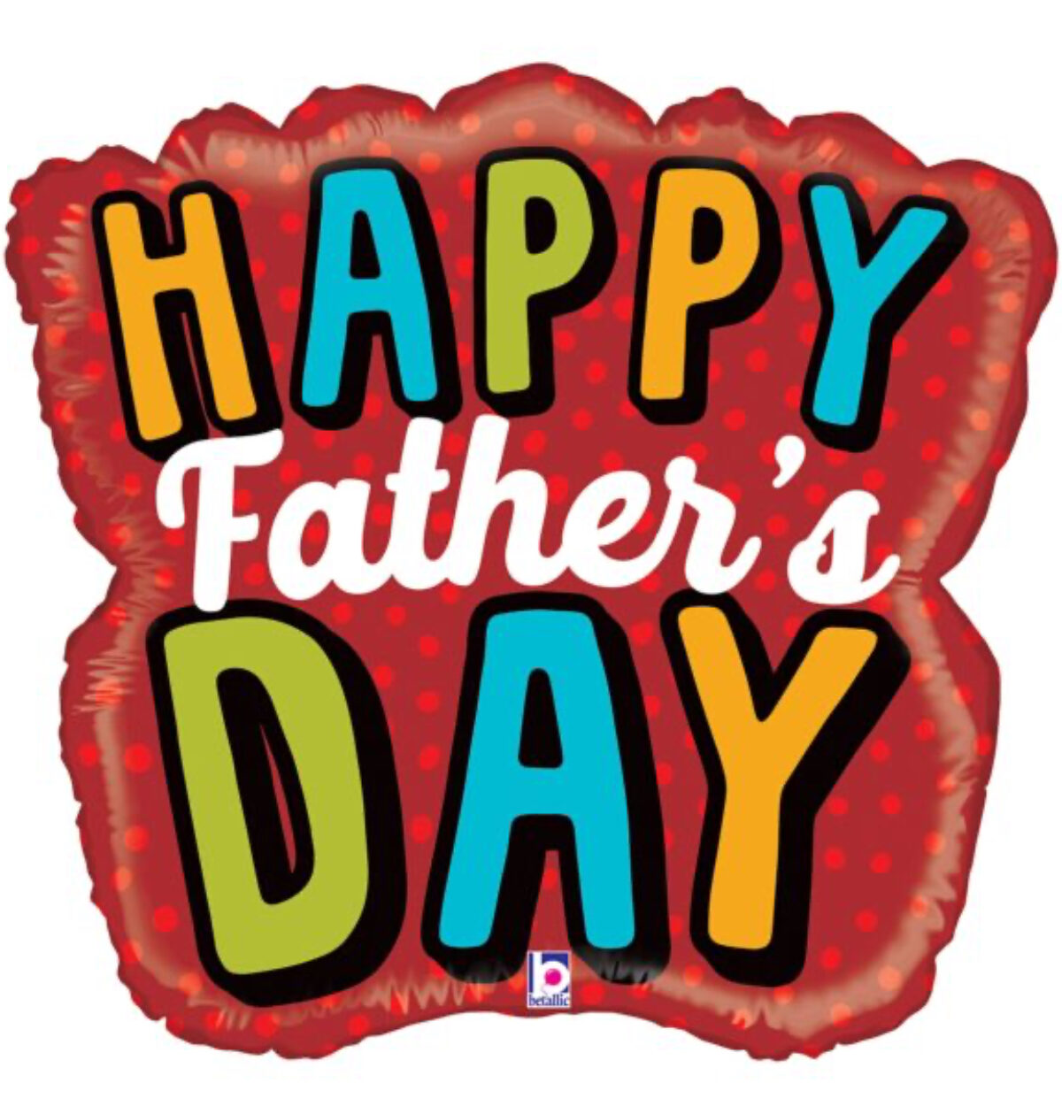 28" Bold Dad's Day Word Balloon