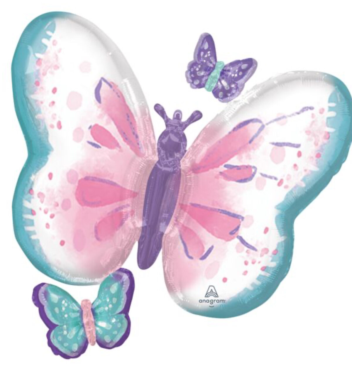 29" Flutters Butterfly Balloon #167